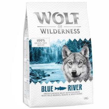 5x1kg Wolf of Wilderness Adult ''Blue River'' lazac - gabonamentes száraz kutyatáp kép