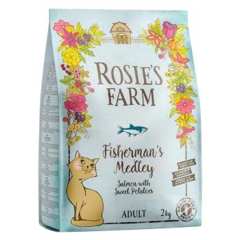 5x2kg Rosie's Farm Adult lazac & édesburgonya száraz macskatáp kép