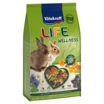 5x600g Vitakraft Life Wellness törpenyúleledel kép