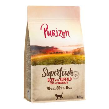 6,5kg Purizon Superfoods marha száraz macskatáp kép