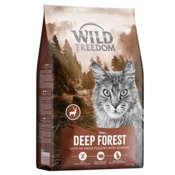6,5kg Wild Freedom Adult "Deep Forest" szarvas gabonamentes száraz macskatáp új receptúrával kép