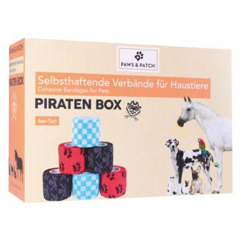 6 tekercs PAWS & PATCH ragtapasz Kalóz box kutyáknak, macskáknak, lovaknak, rágcsálóknak kép