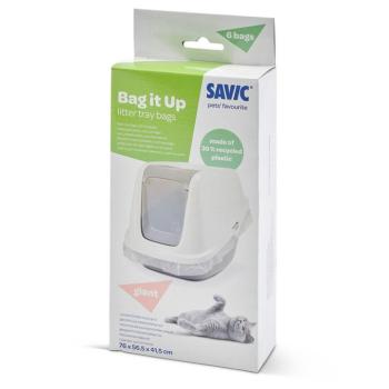 6db Bag it Up alomalátét, Giant Savic Aseo Giant macska WC-hez kép