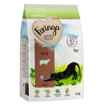 6kg (2x3kg) Feringa Adult hidegen sajtolt marha száraz macskatáp kép