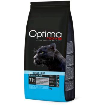 6kg Optimanova Light száraz macskatáp kép