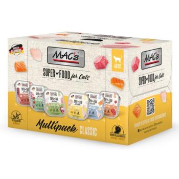 6x100g MAC's Cat tálcás vegyes próbacsomag 6 fajtával, nedves macskatáp kép