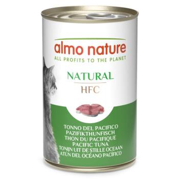 6x140g Almo Nature HFC nedves macskatáp-tonhal a Csendes-óceánból kép