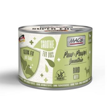 6x185g MAC's Dog Paw Power Smoothie marha - ízület fit étrend-kiegészítő eledel kutyáknak kép