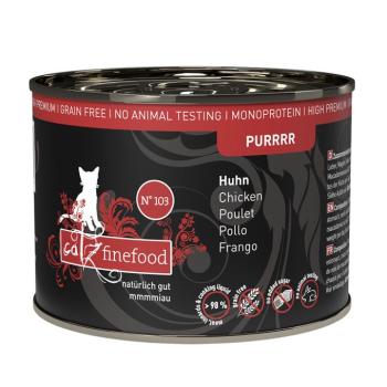 6x200g catz finefood Pure csirke konzerv nedves macskatáp kép