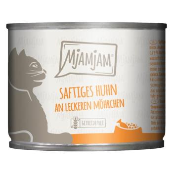 6x200g MjAMjAM nedves macskatáp - Szaftos csirke ízletes sárgarépával kép