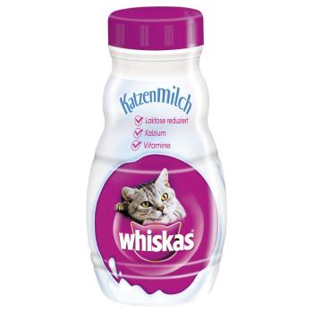 6x200ml Whiskas macskatej étrend-kiegészítő eledel macskáknak kép
