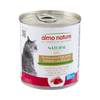 6x280g Almo Nature HFC nedves macskatáp-tonhal & csirke kép