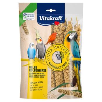 6x300g Vitakraft Vita Nature sárga gürtös köles snack madaraknak