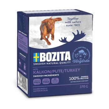 6x370g Bozita falatkák aszpikban pulyka nedves kutyatáp kép