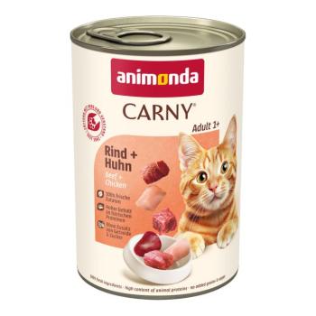 6x400g animonda Carny Adult Marha & csirke nedves macskatáp kép
