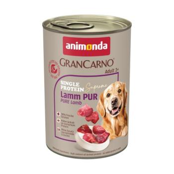 6x400g animonda GranCarno Adult Single Protein Supreme bárány pur nedves kutyatáp kép