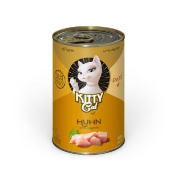 6x400g Kitty Cat Adult Pate Csirke nedves macskatáp kép