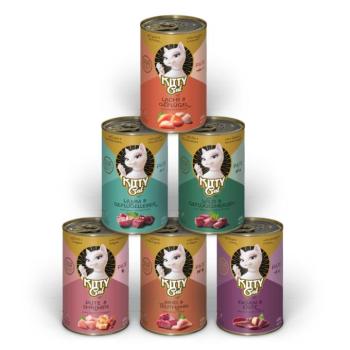 6x400g Kitty Cat Adult Pate nedves macskatáp vegyesen 6 változattal kép