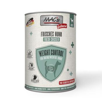 6x400g MAC's Dog Vetcare súlykontroll csirke nedves kutyatáp kép