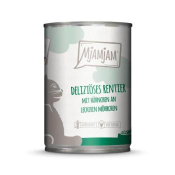 6x400g MjAMjAM Rénszarvas & csirke nedves macskatáp kép