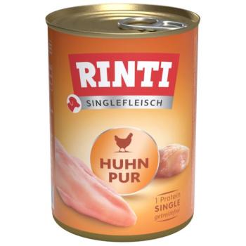 6x400g Rinti Singlefleisch nedves kutyatáp- Csirke pur kép