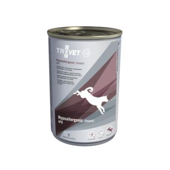 6x400g Trovet Hypoallergenic Dog IPD insect & potato nedves kutyaeledel kép