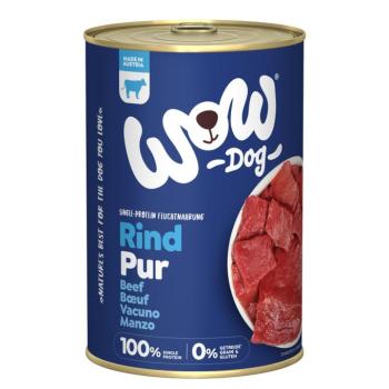 6x400g WOW Pur Marha nedves kutyatáp kép