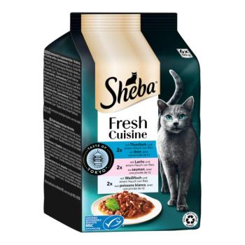 6x50g Sheba Fresh Cuisine Taste of Tokyo nedves macskatáp kép