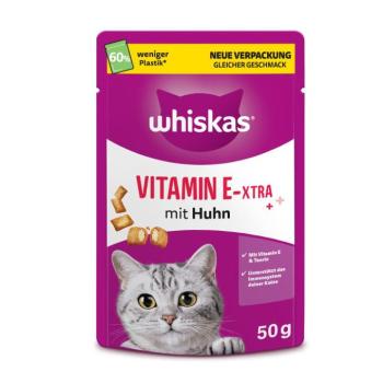 6x50g Whiskas Vitamin E-Xtra macskasnack kép