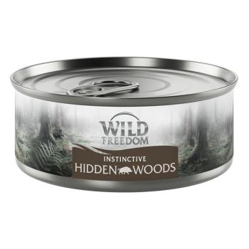6x70g Wild Freedom Adult Hidden Woods vaddisznó étrend-kiegészítő eledel macskáknak kép