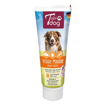 6x75g Tubidog Veggie mousse burgonyával, almával, sárgarépával kutyasnack kép