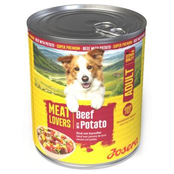 6x800g Josera Meatlovers Menü Marha & burgonya (új design) nedves kutyatáp kép