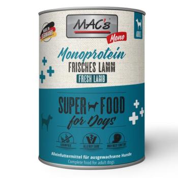 6x800g MAC's Mono Sensitive Bárány nedves kutyatáp kép
