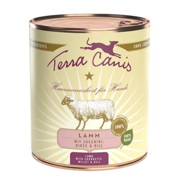 6x800g Terra Canis Bárány, cukkini, köles & kapor nedves kutyatáp kép