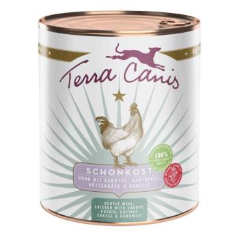 6x800g Terra Canis First Aid Csirke, sárgarépa, burgonya, túró & kamilla étrendkiegészítő eledel kutyáknak kép