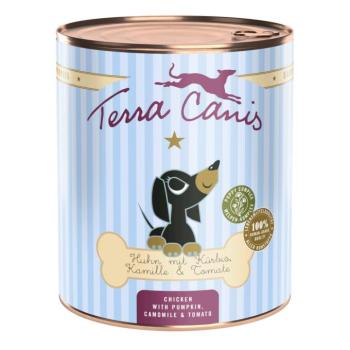 6x800g Terra Canis Puppy Menu csirke, tök, kamilla nedves kutyatáp kép