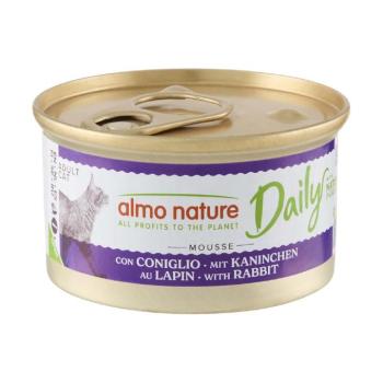 6x85g Almo Nature Daily Menu - Nyúl mousse kép