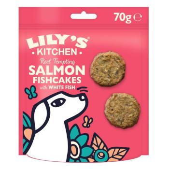 70 g Lily's Kitchen halpogácsa lazaccal kutyasnack kép