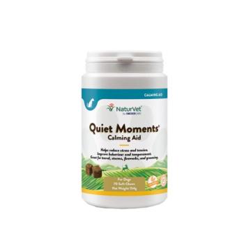 70darab NaturVet Quiet Moments Snacks étrend-kiegészítő eledel kutyáknak kép