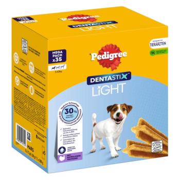 70dbPedigree Dentastix Light: Dental Chews kistestű kutyáknak (3 -10 kg) kutyasnack - Multipack (70 darab) kép