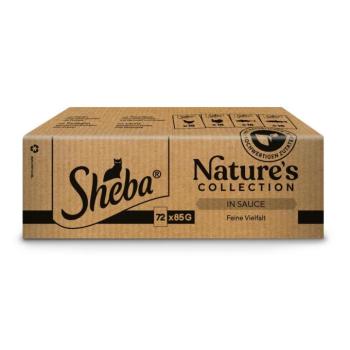72x85g Sheba Nature's Collection Finom változatosság szószban nedves macskatáp kép