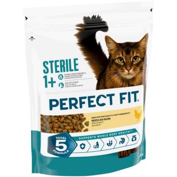 750g Perfect Fit Sterile 1+ csirke száraz macskatáp kép