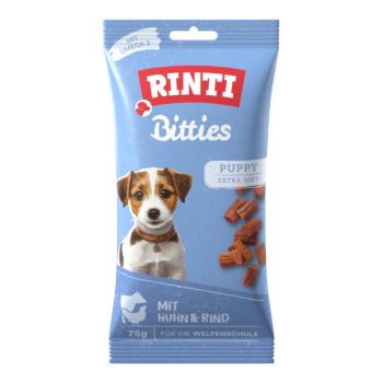 75g Rinti Extra Puppy Bitties jutalomfalat kutyáknak - csirke & marha kép