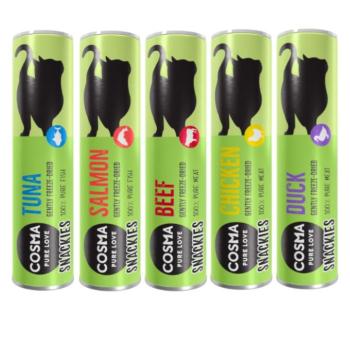 76g Cosma Snackies étrend-kiegészítő eledel macskáknak 5 változattal kép