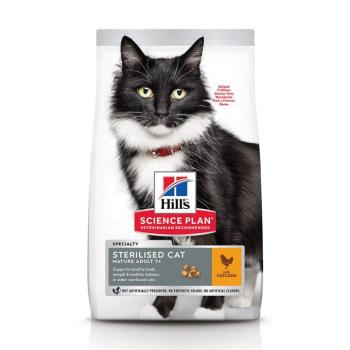 7kg Hill's Science Plan Sterilised Cat Mature Adult 7+ száraz macskatáp kép