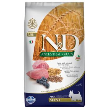 7kg N&D Ancestral Grain Mini bárány & áfonya száraz kutyatáp kép