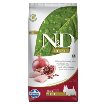 7kg N&D gabonamentes Mini csirke & gránátalma száraz kutyatáp kép