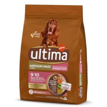 7kg Ultima Medium / Maxi Digestive Well-Being lazac száraz kutyatáp kép