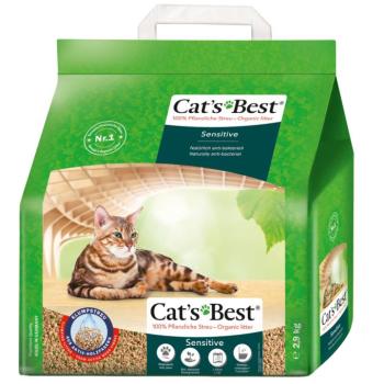 8 l (kb. 2,9 kg) Cat´s Best Sensitive macskaalom kép