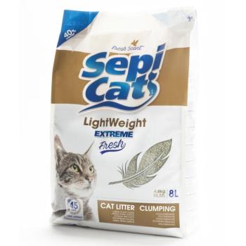 8 l Sepicat LightWeight Extreme Fresh macskaalom babapúder illattal kép